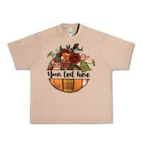 Burro preview customize floral pumpkin Urban Heavy Tee - BundleAndBundleShop
