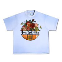 Grape Ice preview customize floral pumpkin Urban Heavy Tee - BundleAndBundleShop