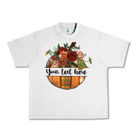 Lunar Rock preview customize floral pumpkin Urban Heavy Tee - BundleAndBundleShop