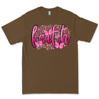 Cacao Faith Breast Cancer Premium Tee - FaDigitalArtStudio