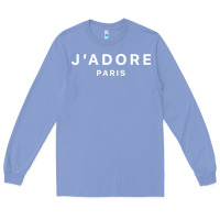 Colony Blue j adore paris Long Sleeve Tee - baoMotion
