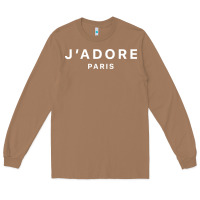 Toasted Coconut j adore paris Long Sleeve Tee - baoMotion