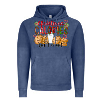 Vintage Denim christmas calories dont count Vintage Hoodie - CowhideDigitalArt