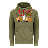 Vintage Olive christmas calories dont count Vintage Hoodie - CowhideDigitalArt
