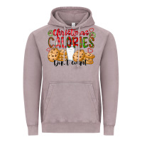 Vintage Zinc christmas calories dont count Vintage Hoodie - CowhideDigitalArt