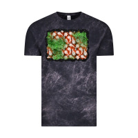 Cloud Black halloween ghost background Vintage Tee - BundleAndBundleShop