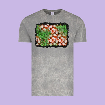 Halloween Ghost Background Vintage Tee Designed By Bundleandbundleshop