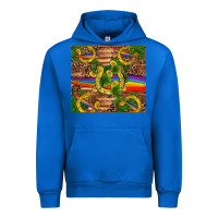Cobalt st patricks day horseshoe shamrock rainbow gold Urban Hoodie - RanaPortraitStore