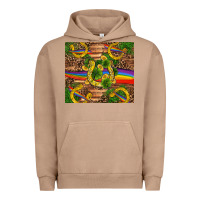 Pigment Burro st patricks day horseshoe shamrock rainbow gold Urban Hoodie - RanaPortraitStore