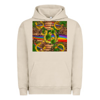 Pigment French Oak st patricks day horseshoe shamrock rainbow gold Urban Hoodie - RanaPortraitStore