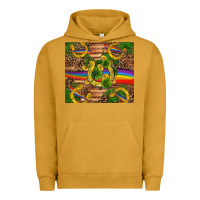 Pigment Peanut Butter st patricks day horseshoe shamrock rainbow gold Urban Hoodie - RanaPortraitStore