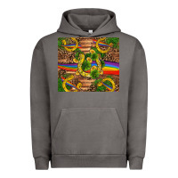 Pigment Tornado st patricks day horseshoe shamrock rainbow gold Urban Hoodie - RanaPortraitStore