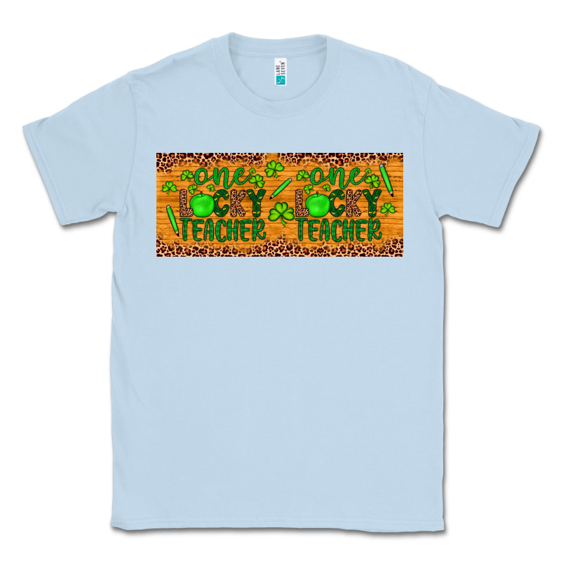 Western St. Patrick's Day One Lucky Teacher Classic Tee by Artiststas | Teevron