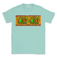 Seafoam Western St. Patrick's Day One Lucky Teacher Classic Tee - Artiststas