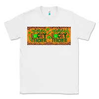 White Western St. Patrick's Day One Lucky Teacher Classic Tee - Artiststas