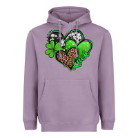 Lavender st patricks day hearts Heavyweight Hoodie - Jasminsmagicworld