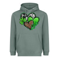 Sage st patricks day hearts Heavyweight Hoodie - Jasminsmagicworld