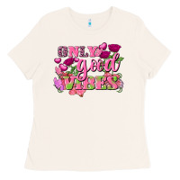 Bone Valentine's Day Only Good Vibes Ladies Tee - FaDigitalArtStudio