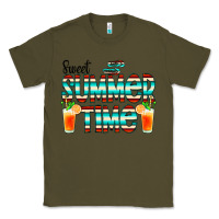 Army Green sweet summer time cocktail Classic Tee - CowCowDesign