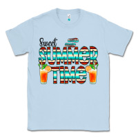 Dusty Blue sweet summer time cocktail Classic Tee - CowCowDesign