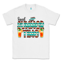 White sweet summer time cocktail Classic Tee - CowCowDesign