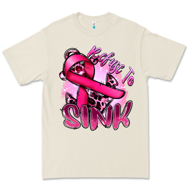 Refuse To Sink Cancer Premium Tee by FaDigitalArtStudio | Teevron