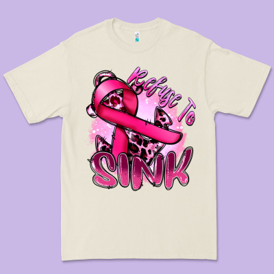 Refuse To Sink Cancer Premium Tee Designed By Fadigitalartstudio