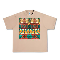 Burro native american aztec seamless pattern Urban Heavy Tee - BundleAndBundleShop