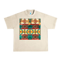 Sandshell native american aztec seamless pattern Urban Heavy Tee - BundleAndBundleShop