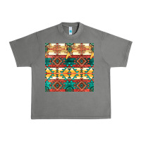 Tornado native american aztec seamless pattern Urban Heavy Tee - BundleAndBundleShop