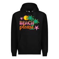 Black beach please Premium Hoodie - Artiststas