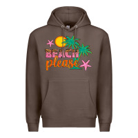 Coffee beach please Premium Hoodie - Artiststas