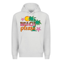 Dove Grey beach please Premium Hoodie - Artiststas