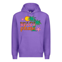 Purple beach please Premium Hoodie - Artiststas