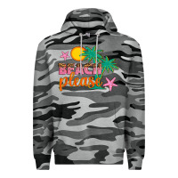 Slate Camo beach please Premium Hoodie - Artiststas