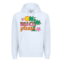 White beach please Premium Hoodie - Artiststas