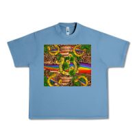 Pebble Blue st patricks day horseshoe shamrock rainbow gold Urban Heavy Tee - RanaPortraitStore