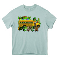 Arona Loads of luck School bus Heavy Core Tee - CowGirlArtShop