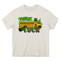Loads Of Luck School Bus Heavy Core Tee | Teevron