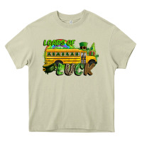 Mossy Loads of luck School bus Heavy Core Tee - CowGirlArtShop