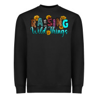 Black raising wild things Heavyweight Sweatshirt - RanaPortraitStore