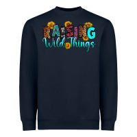 Navy raising wild things Heavyweight Sweatshirt - RanaPortraitStore
