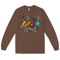 Chestnut Teacher Calus Long Sleeve Tee - CowhideDigitalArt