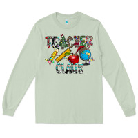 Matcha Teacher Calus Long Sleeve Tee - CowhideDigitalArt