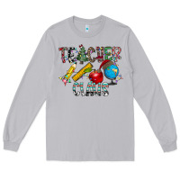 Moon Dust Teacher Calus Long Sleeve Tee - CowhideDigitalArt