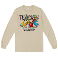 Mushroom Teacher Calus Long Sleeve Tee - CowhideDigitalArt
