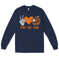 Navy halloween shirts t shirt Long Sleeve Tee - baoMotion