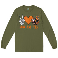 Army Green halloween shirts t shirt Long Sleeve Tee - baoMotion