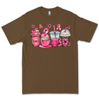 Cacao breast cancer coffee cups Premium Tee - OliviaCreatesArt