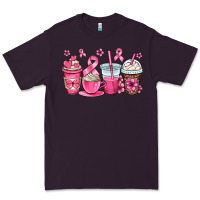 Plum breast cancer coffee cups Premium Tee - OliviaCreatesArt